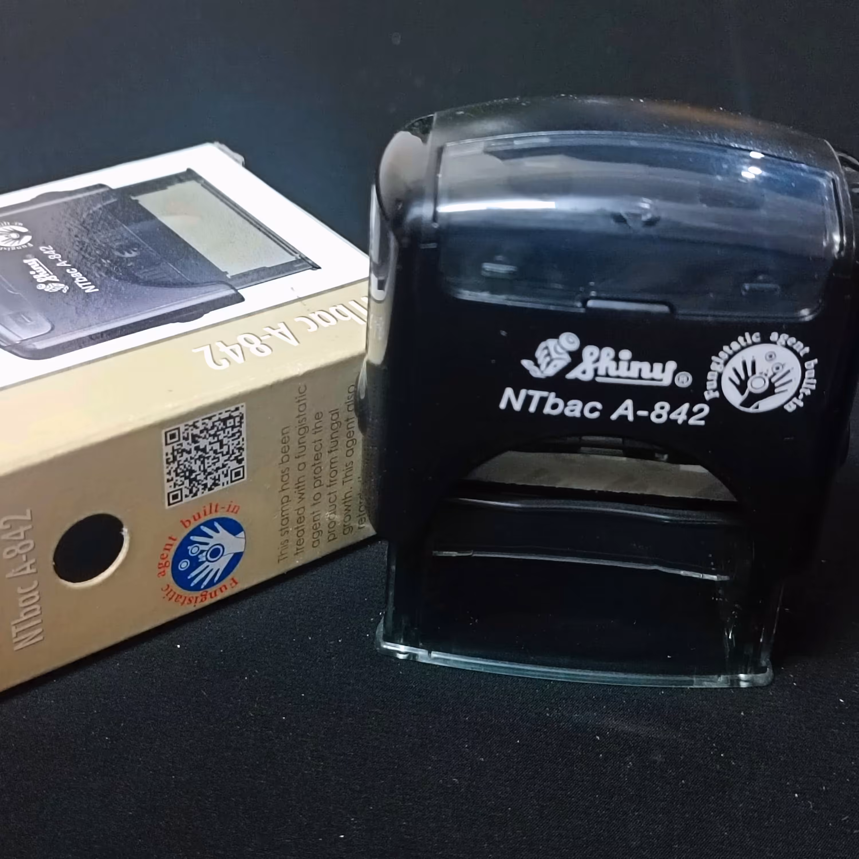 مهر ژلاتینی  آنتی باکتریال اتوماتیک شاینیs842قیمت تمام مهر ها همراه ساخت ژلاتین