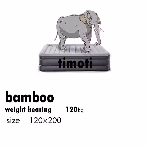 تشک تیموتی مدل bamboo double euro pad سایز 160در200 ارسال رایگان