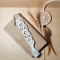 جاکلیدی مکرومه دست باف کد 03