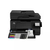 کارتریج پرینتر لیزر رنگی اچ پی Mfp M175 ست کامل