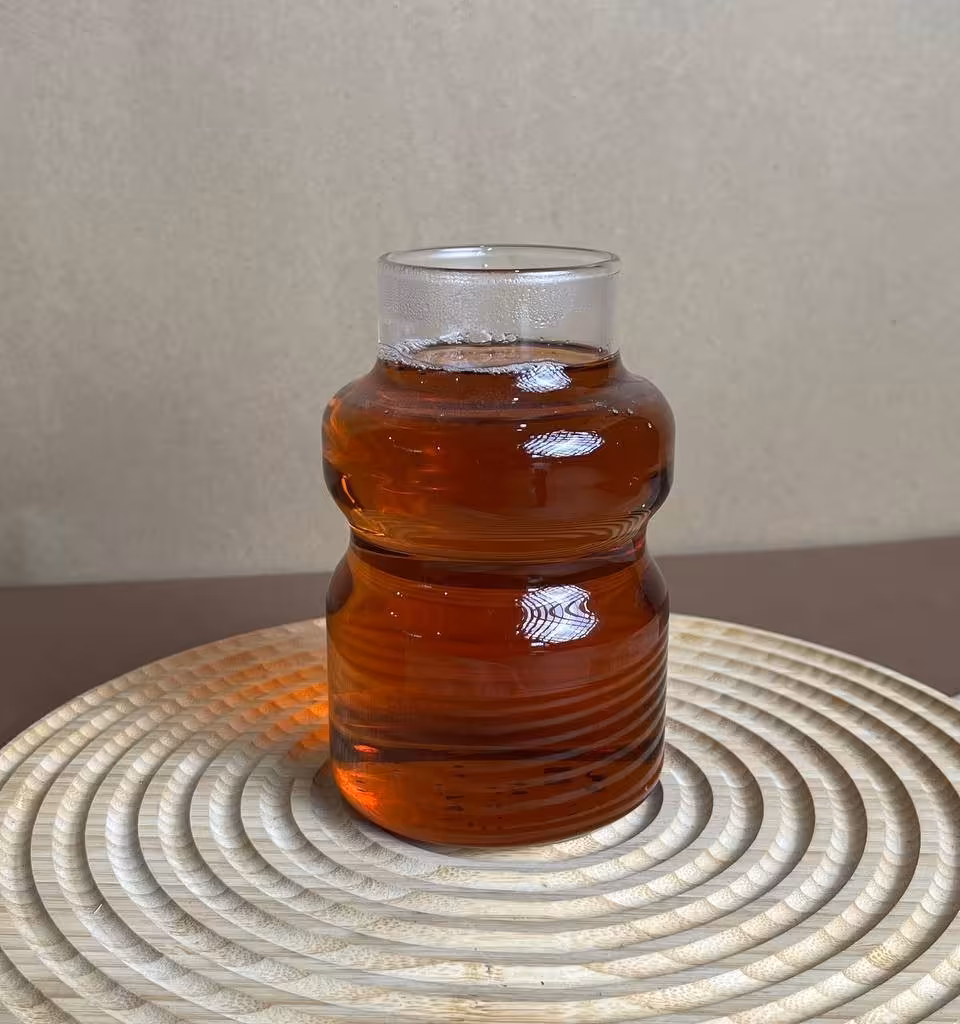 لیوان پیرکس اسموتی طرح گلدان