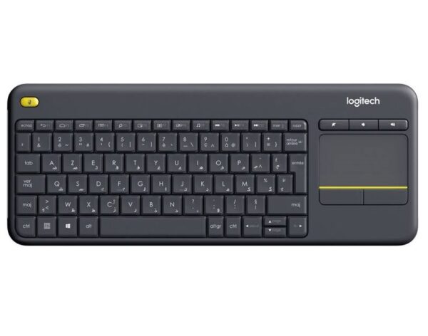 کیبورد بی سیم لاجیتک مدل MEDIA K400 PLUS