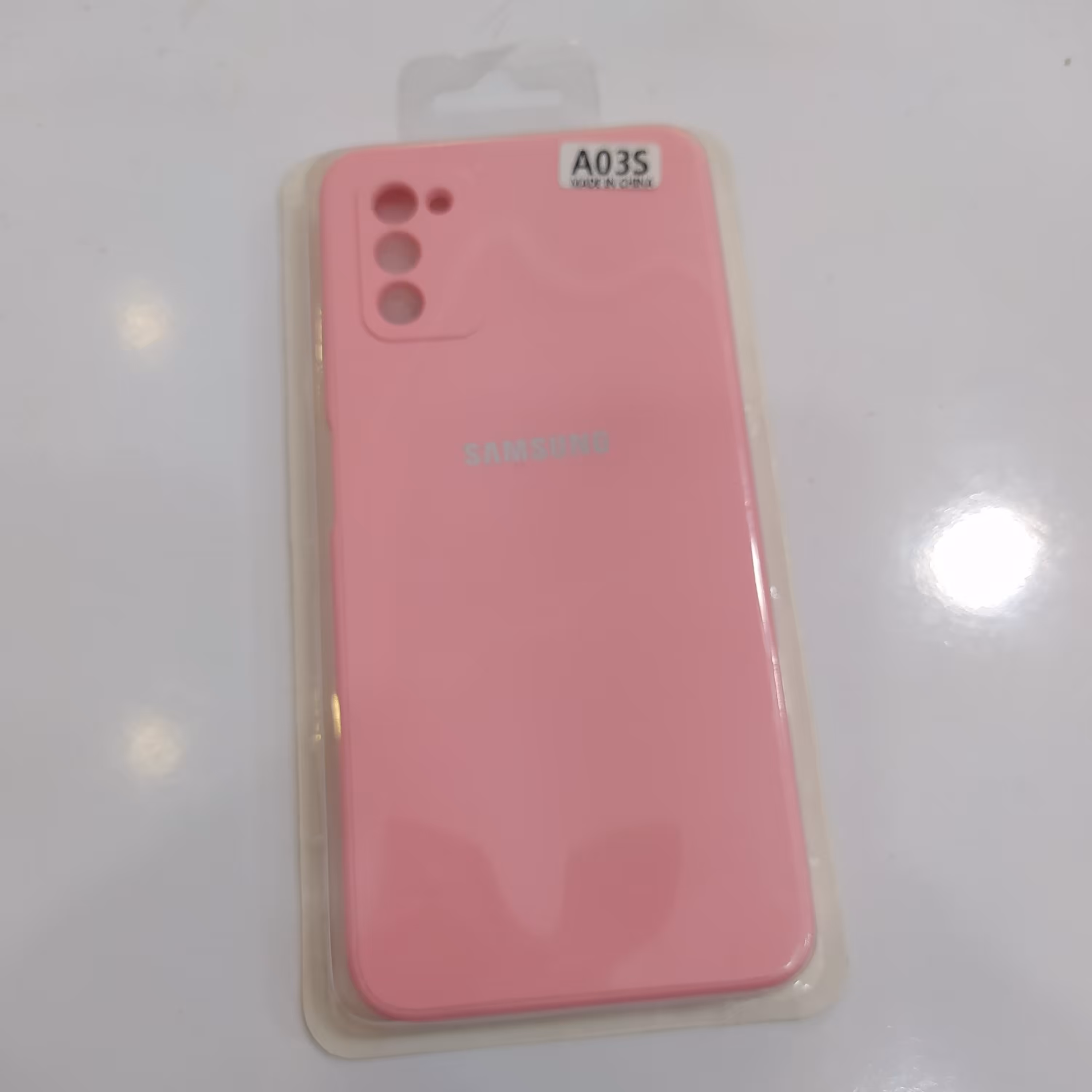 کاور مدل سیلیکونی مناسب برای گوشی موبایل سامسونگ Galaxy A03S