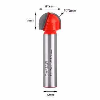 تیغ شیارزن انگشتی دامار مدل DM061273 - ابزار یراق