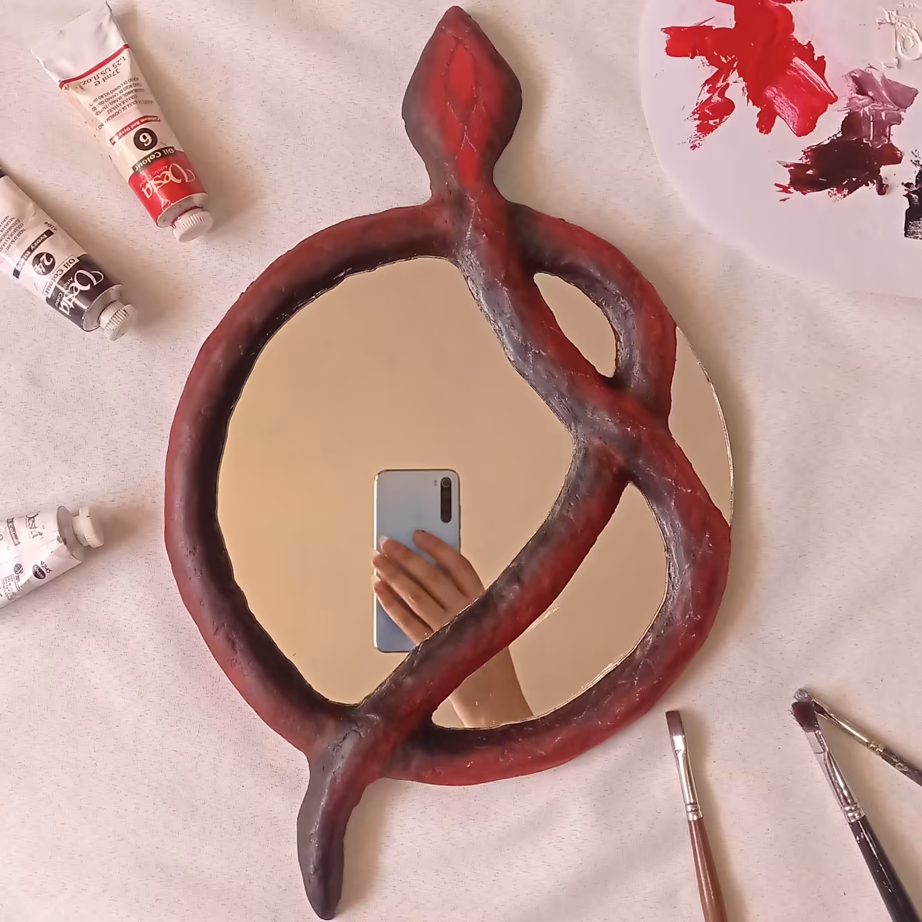 آینه مار دست ساز  (سفارشی)