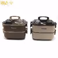 لانچ باکس دوطبقه مستطیل 725