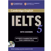 کتاب IELTS Cambridge 5 اثر جمعی از نویسندگان انتشارات هدف نوین