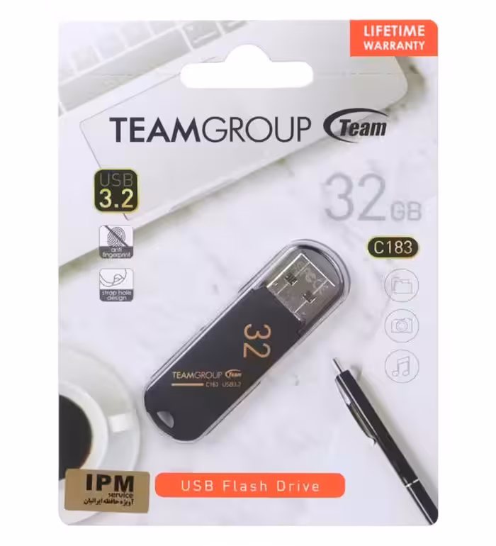 فلش مموری تیم گروپ مدل C183 ظرفیت 32 گیگابایت