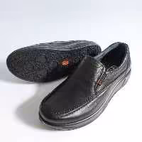 کفش طبی تمام چرم مدل 037 با آستر چرم طبیعی 