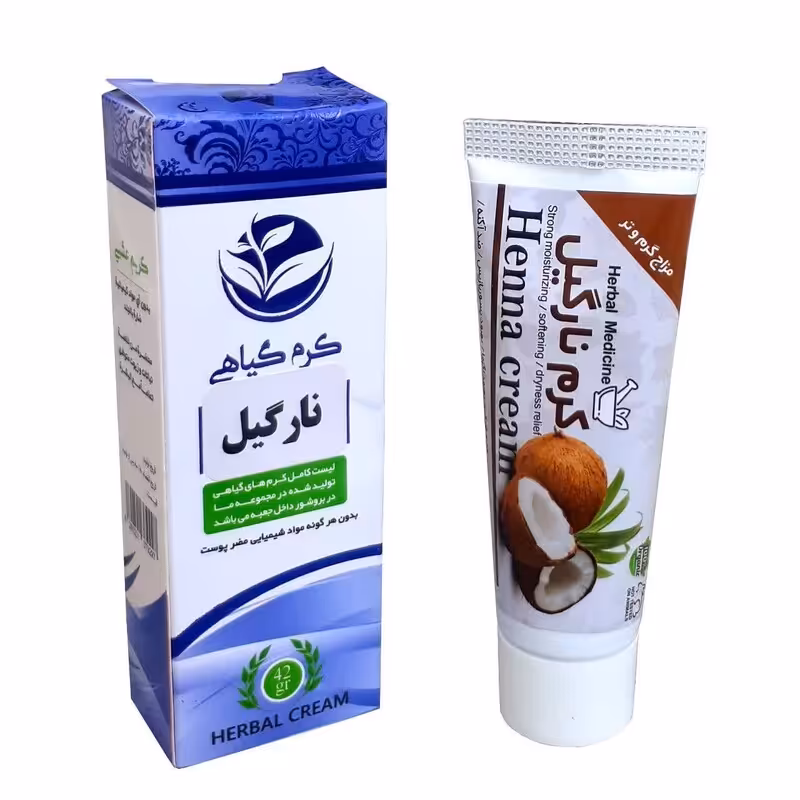 کرم نارگیل دارونامه گیاهی (مرطوب کننده و جوانساز)