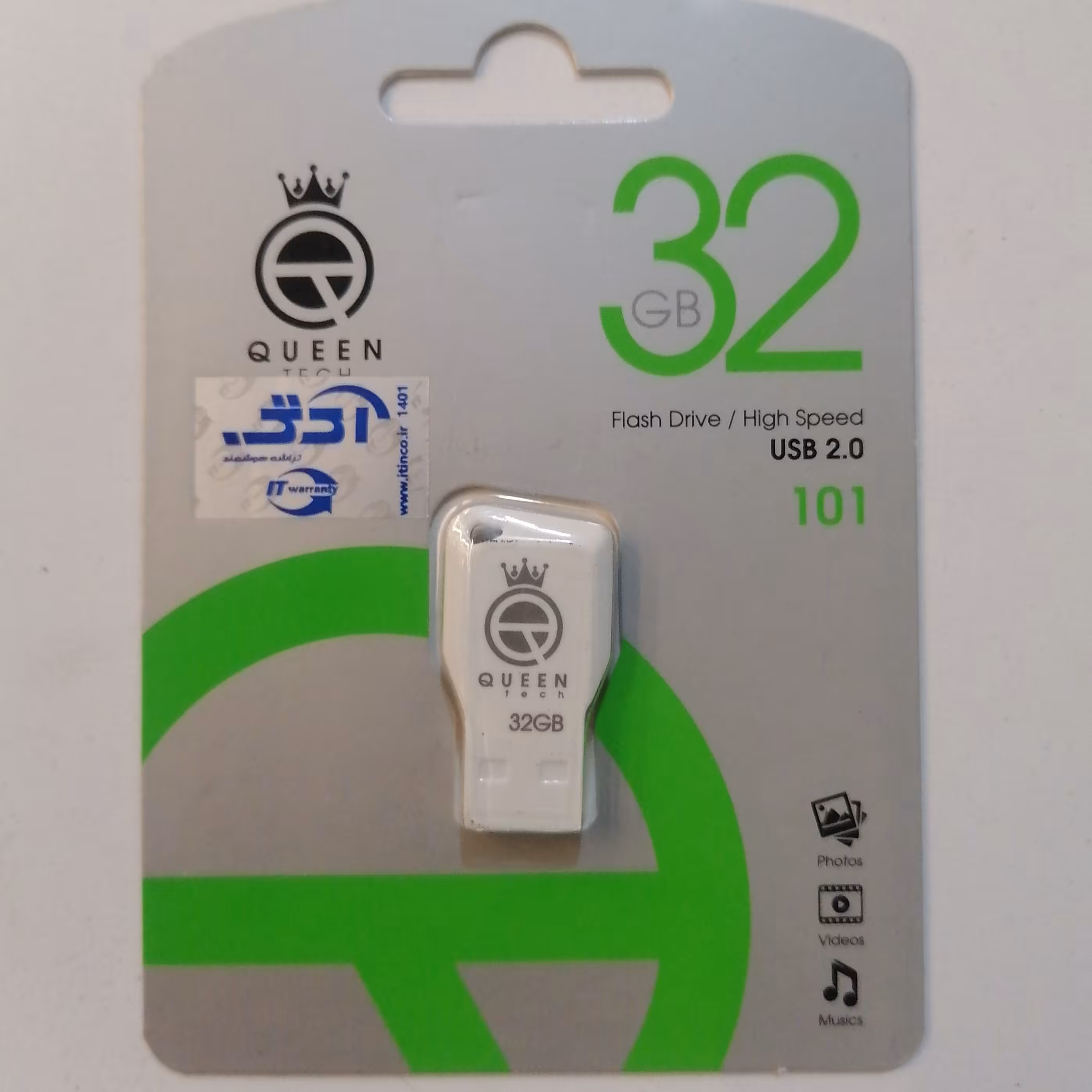 فلش 32گیگ Queen 101