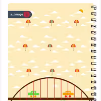 دفتر 80 برگ زیماژ کد 31413

