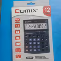 ماشین حساب کامیکس (12رقم) CS2802  خیام شمالی نوشت افزار پاکزادی 