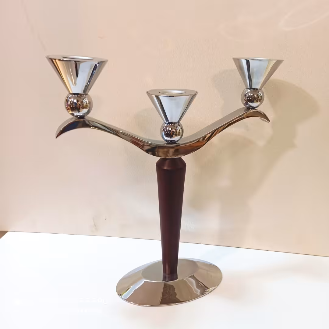 شمعدانی شمعدانی سه شعله شمعدانی فلزی