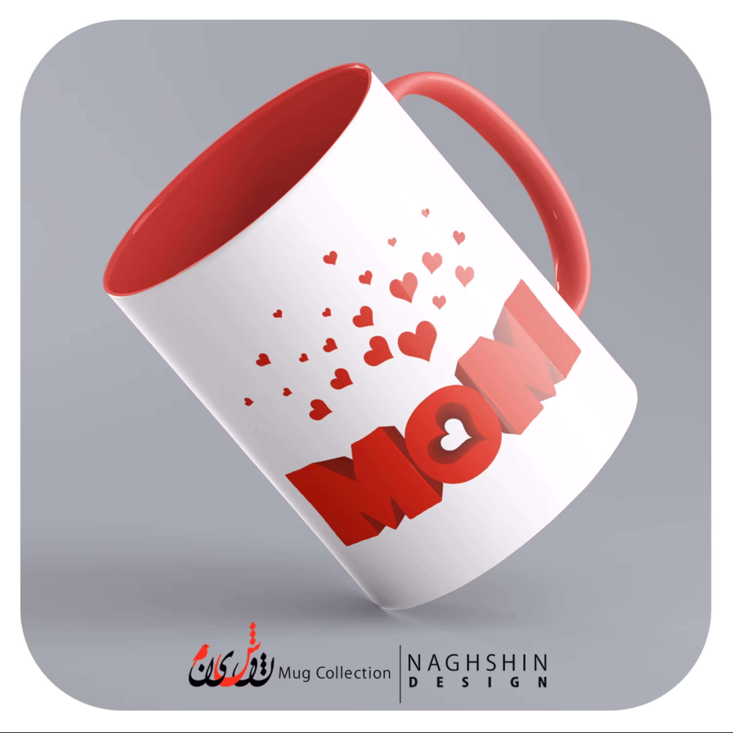 ماگ سرامیکی طرح روز مادر15 - لطفا قبل از سفارش از موجودی کالا مطمئن شوید