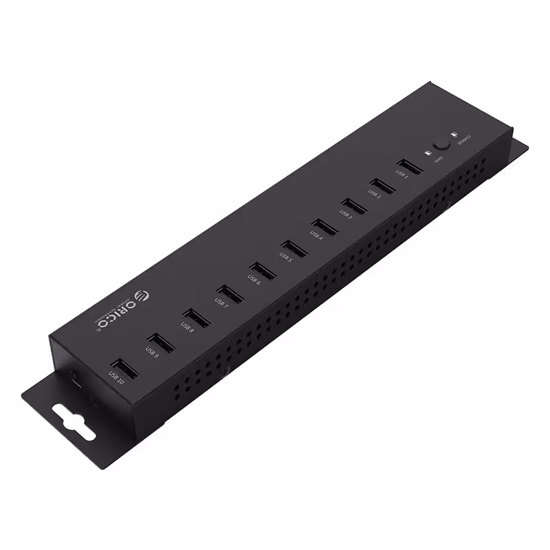 هاب USB صنعتی 10 پورت اوریکو مدل IH10P