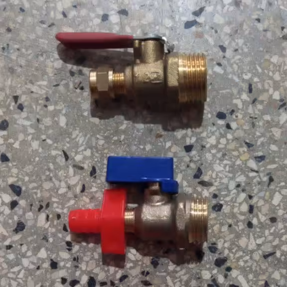 شیر کولری برنجی یک عددی