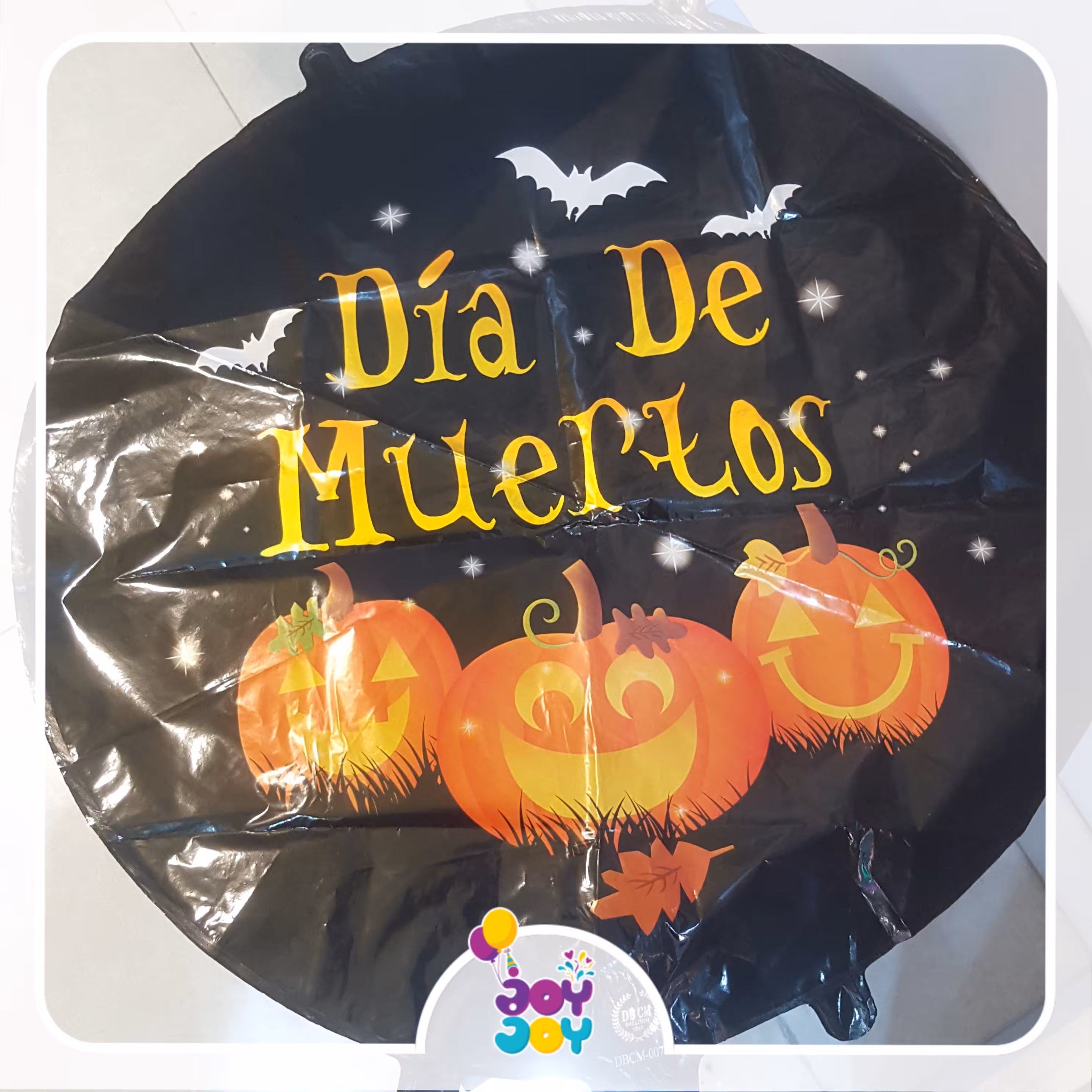 بادکنک فویلی گرد کدو 