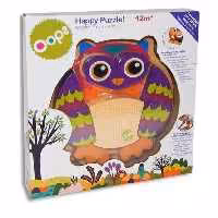 پازل چوبی 9 قطعه طرح جغد اوپس(Oops)