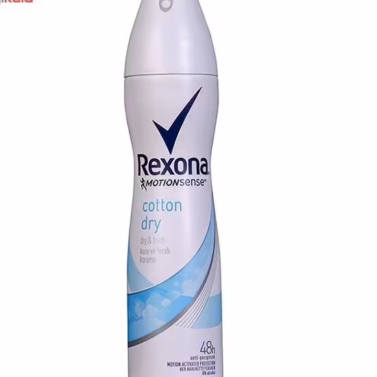 اسپری ضد تعریق زنانه رکسونا مدل Cotton Dry حجم 200 میلی لیتر

