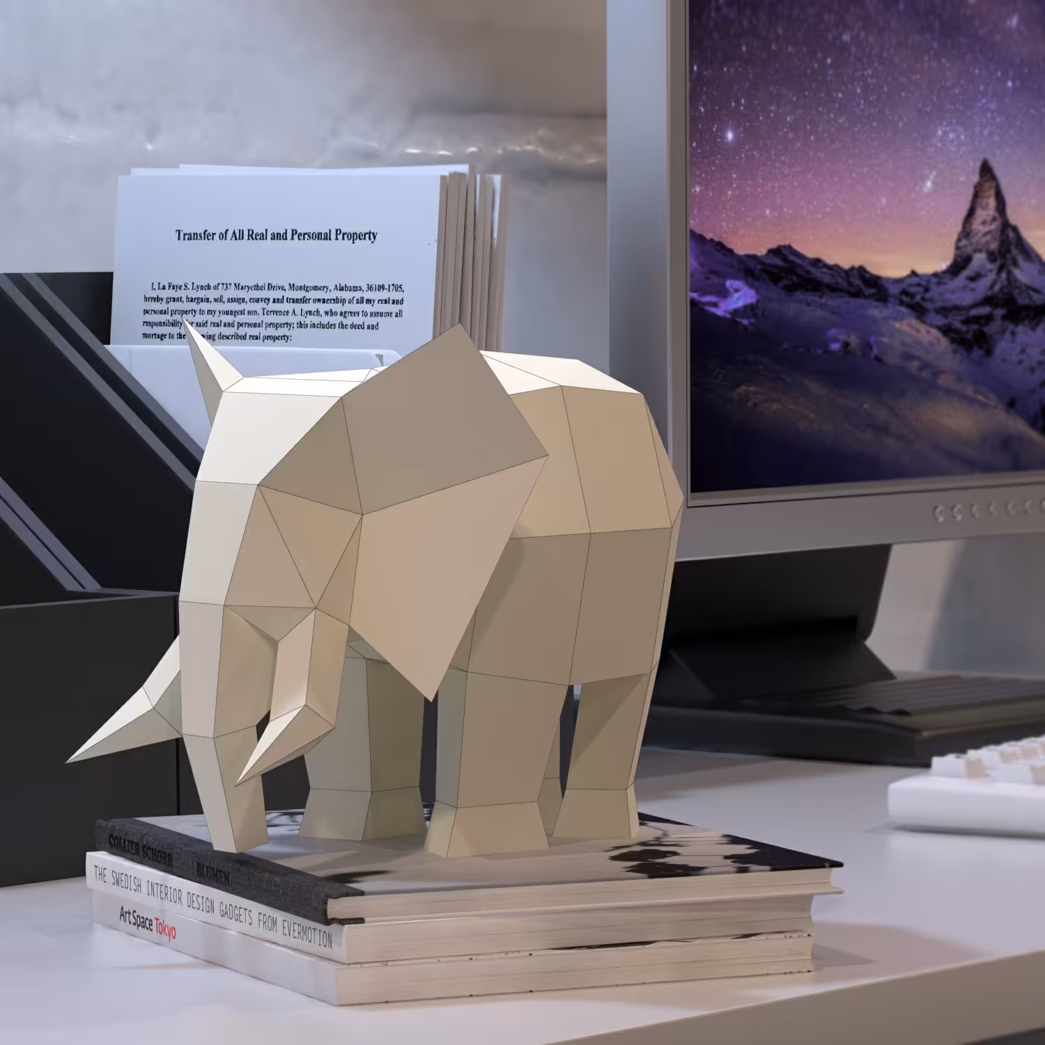 مجسمه مقوایی فیل کامل (حتما قبل از سفارش پیغام بدید)