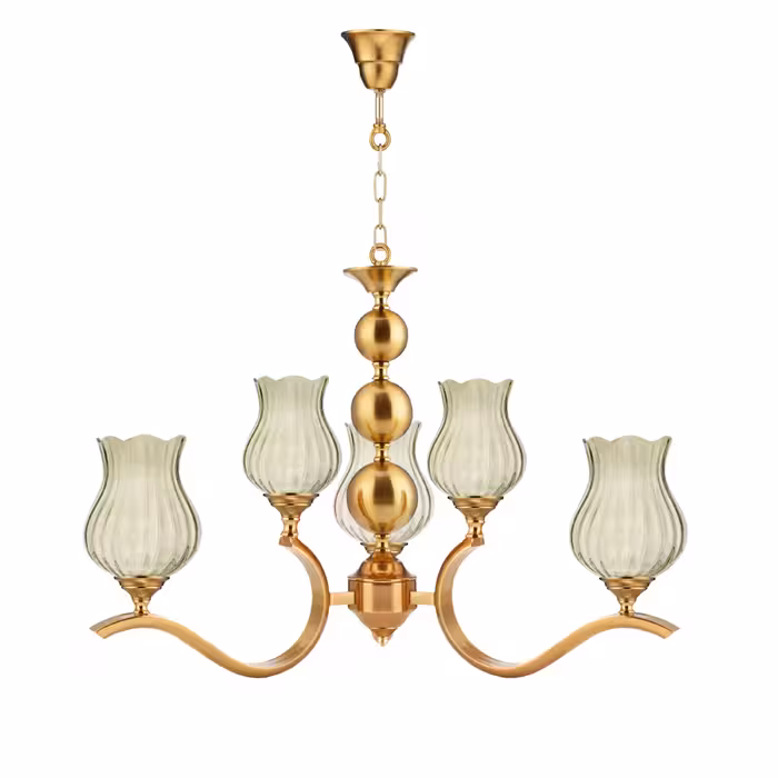 لوستر 6 شعله زیمادور مدل لیانا کد ZD-03