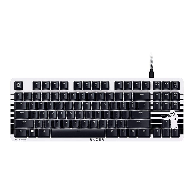 کیبورد ریزر RZ-KB-BLKWDW-LITE-ORG-STRMTRPR
