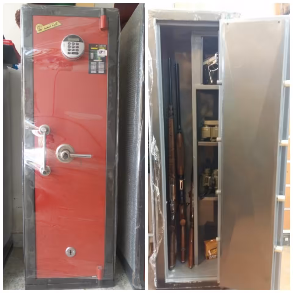 گاوصندوق جااسلحه ایران کاوه.خریدمستقیم ازکارخانه.ارسال از طریق باربری وپسکرایه بامشتری میباشد