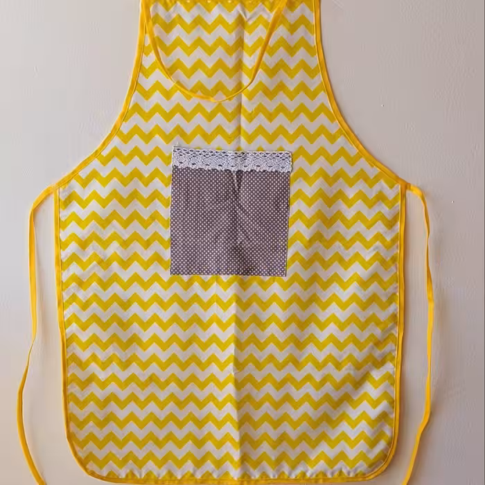 پیشبند دو لایه . قد 70 