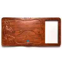 سینی مخصوص دم آوری چای کد solid wood D چین چای