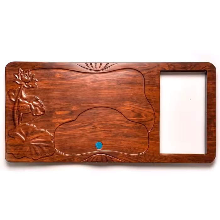 سینی مخصوص دم آوری چای کد solid wood D چین چای