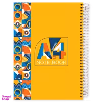 دفتر سیمی جلد سخت 200 برگ A4 مکث نوت کد 5_9272