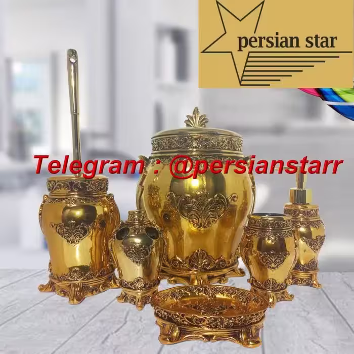 سرویس بهداشتی 6پارچه رزین خمره ای ابکاری  