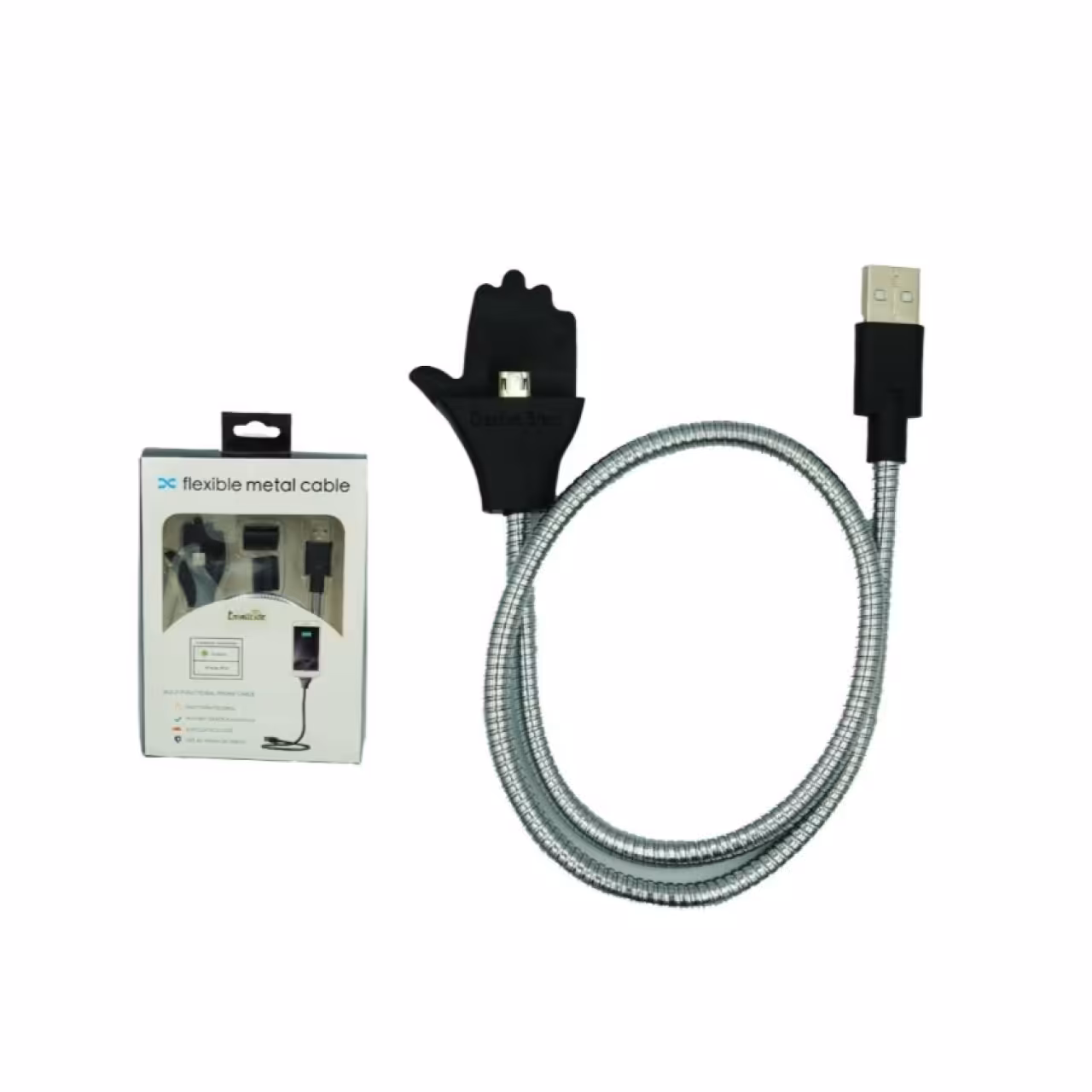 کابل تبدیل USB به MicroUSB فلكسى