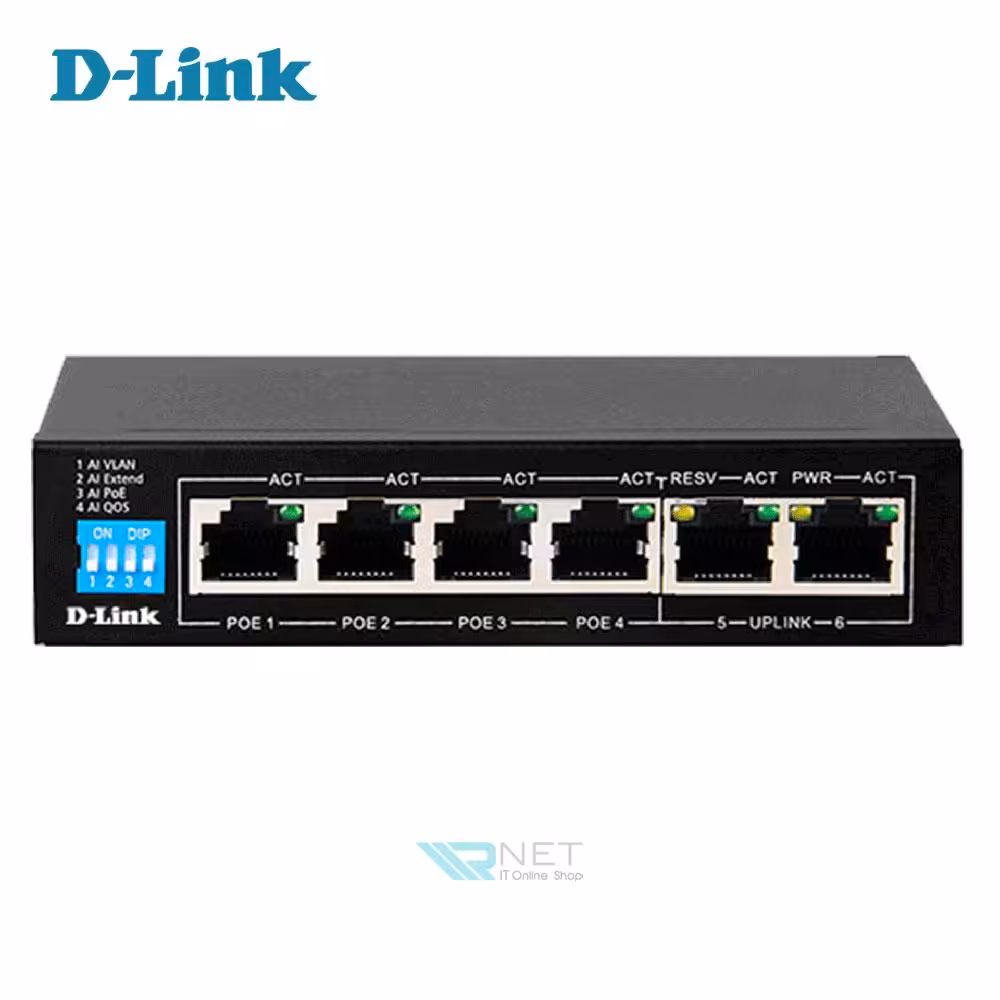 سوئیچ دی لینک مدل DGS-F1006P-E