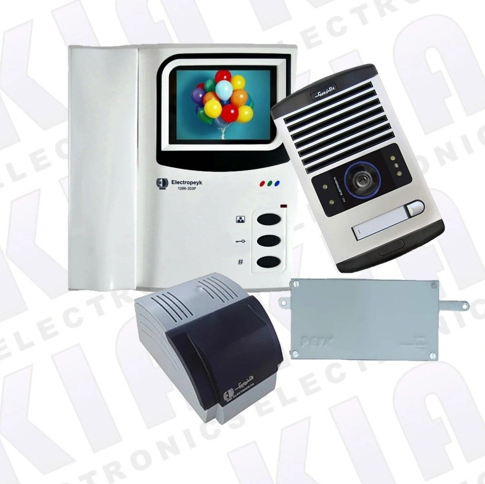 پکیج آیفون تصویری  یک واحدی الکتروپیک با گوشی  1286