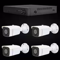 پکیج دوربین 4 عددی FULL HD بهمراه کلیه تجهیزات نصب