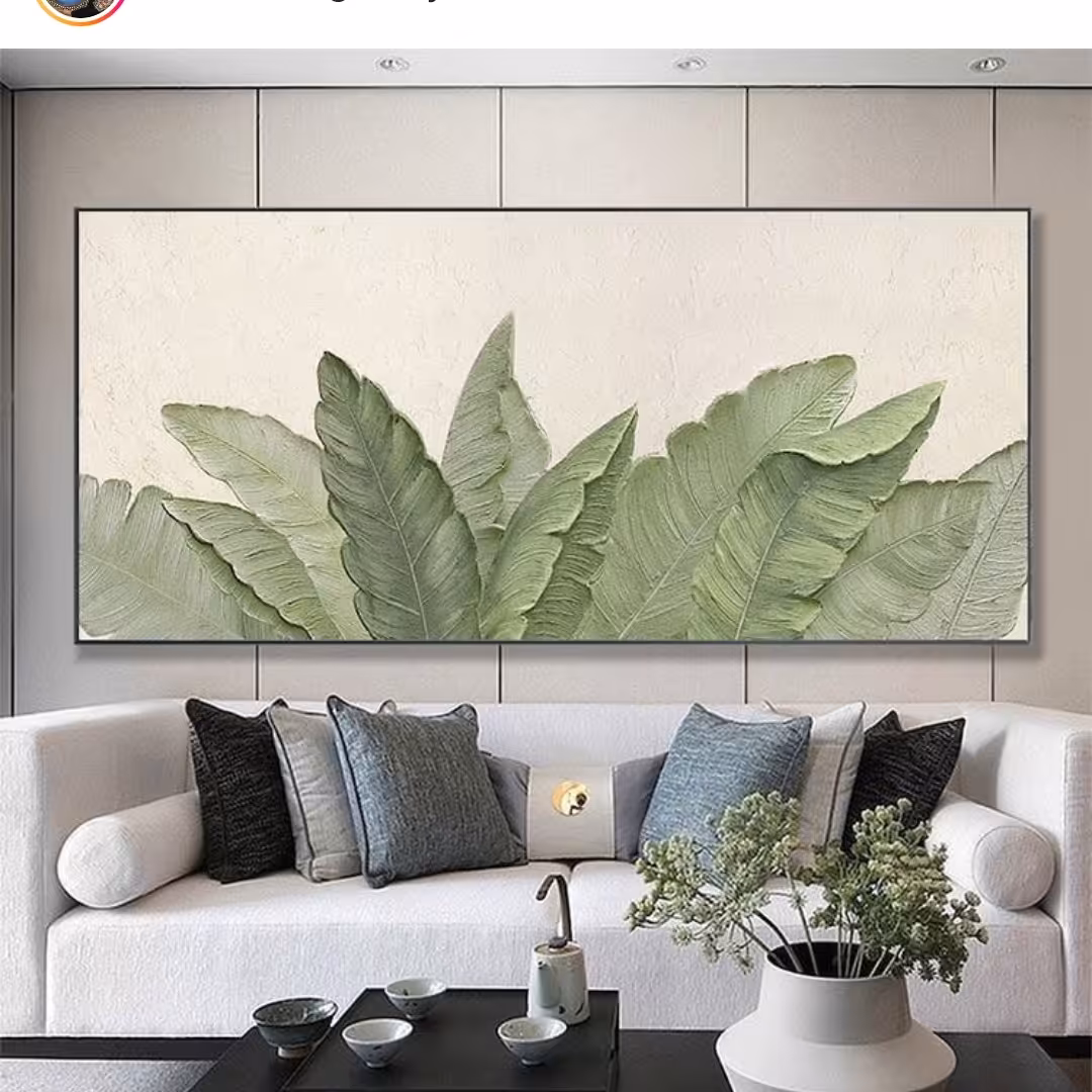 نقاشی رنگ روعن وورق طلا