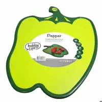 تخته گوشت طرح فلفل سبز هوبی لایف ترکیه در رنگ و طرح جذاب