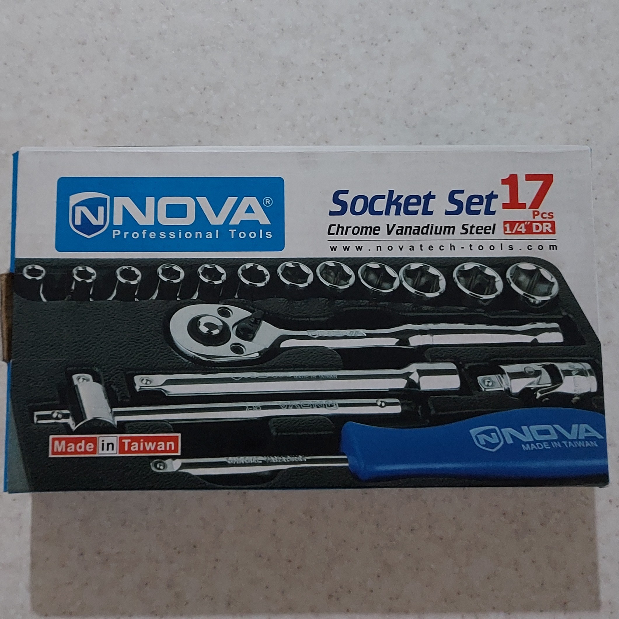 جعبه بکس هواگیری 17 پارچه 1.4 فول پولیش تایوانی نووا مدل NTS-7003