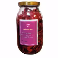 ترشی تخمیر ساورکرات قرمز