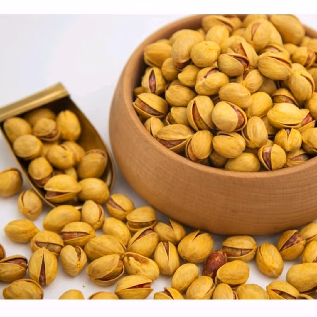 پسته فندقی شور زعفرانی امسالی5کیلویی. تضمین کیفیت و مرجوعی. 