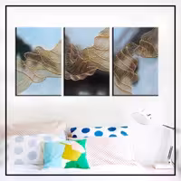 تابلو نقاشی دست ساز ابعاد هر تکه 40 در 60 پس کرایه