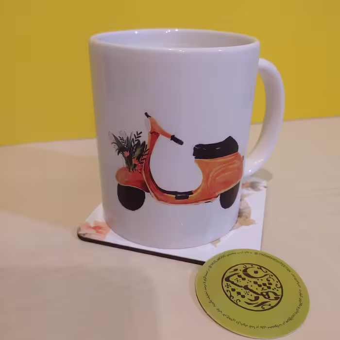 ماگ طرح موتور
