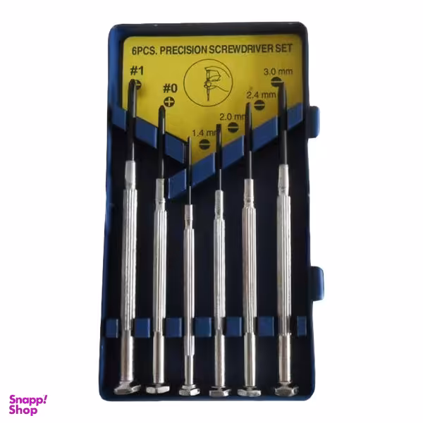 مجموعه 6 عددی پیچ گوشتی ساعتی مدل G-11101