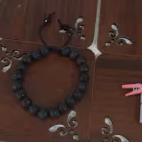 دستبند مروارید ی گره ای