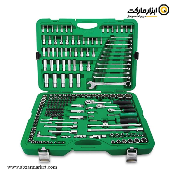 جعبه بکس تاپ تول 216 پارچه ترکیبی مدل GCAI216R