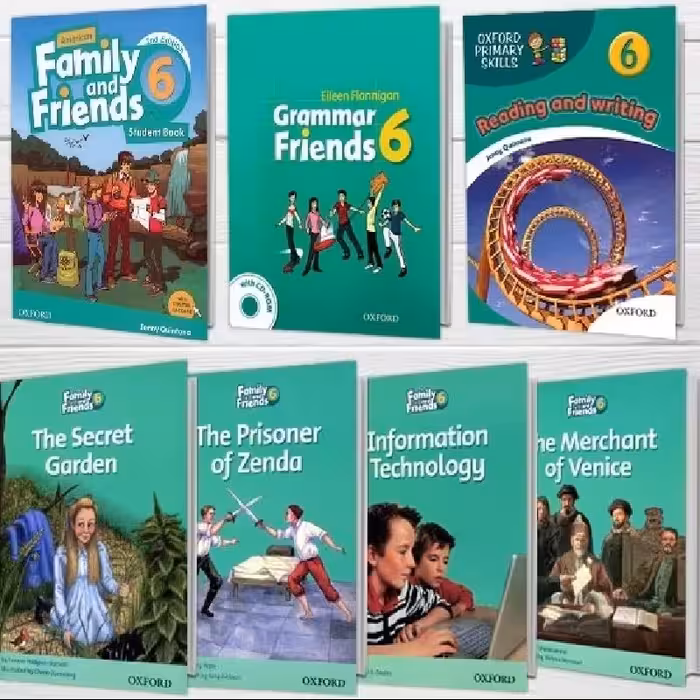 پک کامل امریکن فمیلی اند فرندز شش