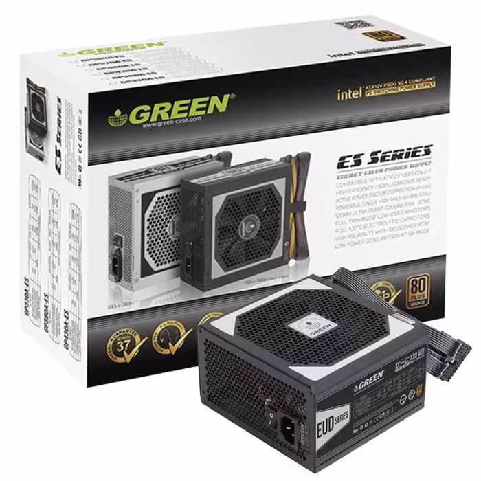 منبع تغذیه کامپیوتر گرین مدل GP480A-EUD