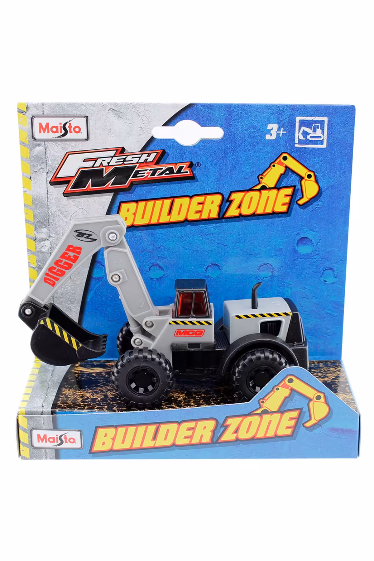 ماشین اسباب بازی خاکستری ابزار ساخت و ساز MAISTO 11 سانتی متر با بدن Genel Markalar